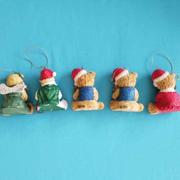 Set of 5 Christmas Ornaments 1999 - Picture 3 of 3